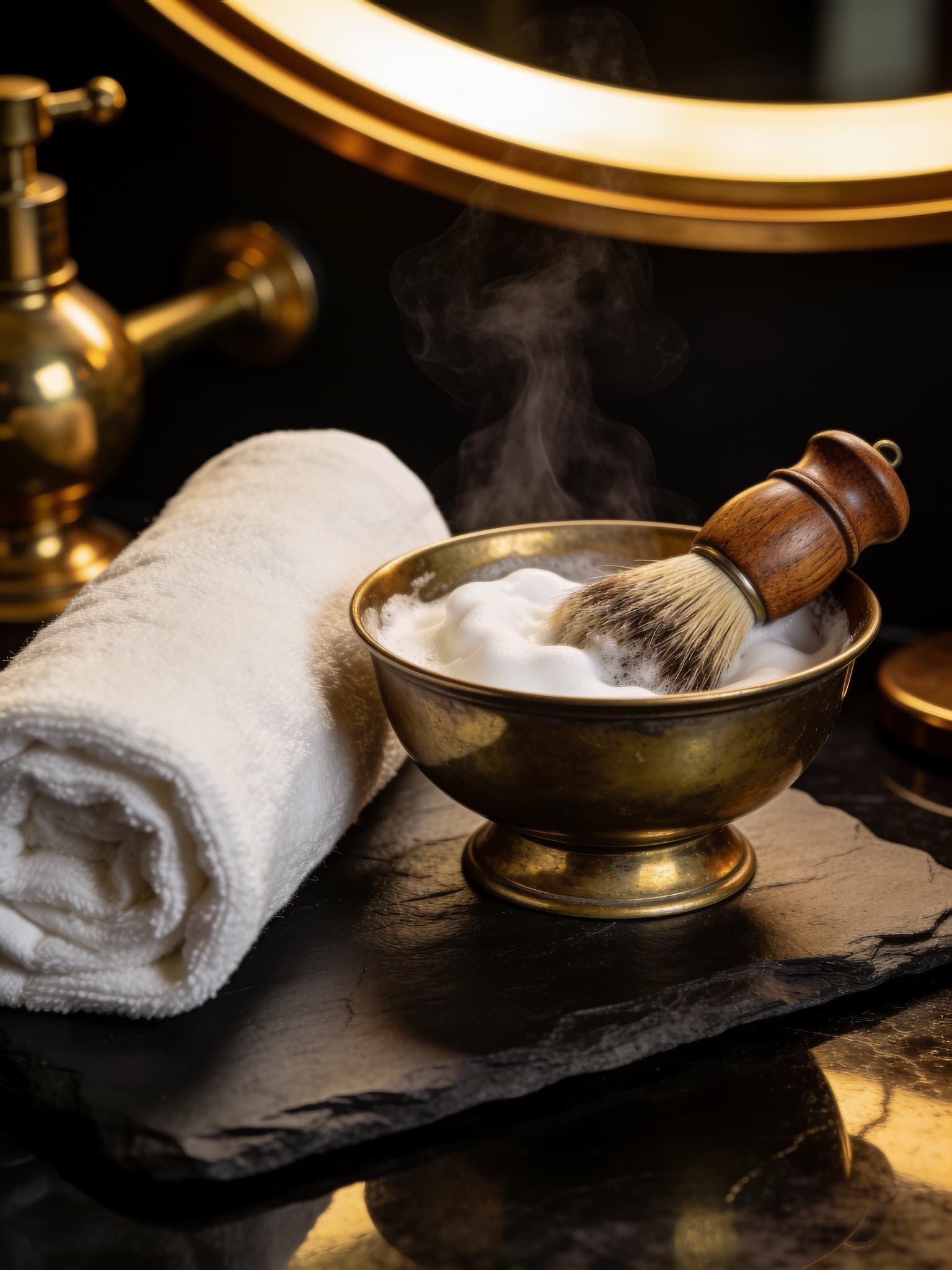 Hot Towel Ritual bei The Blade